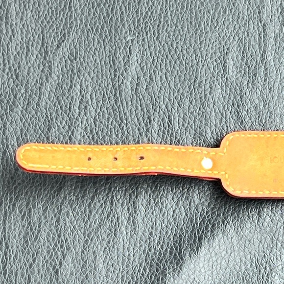 Louis Vuitton Vintage Multicolor Leather Address Bracelet - Picture 8 of 11